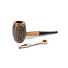 Missouri Meerschaum Country Gentleman kukorica pipa egyenes szárral és 6mm filterrel