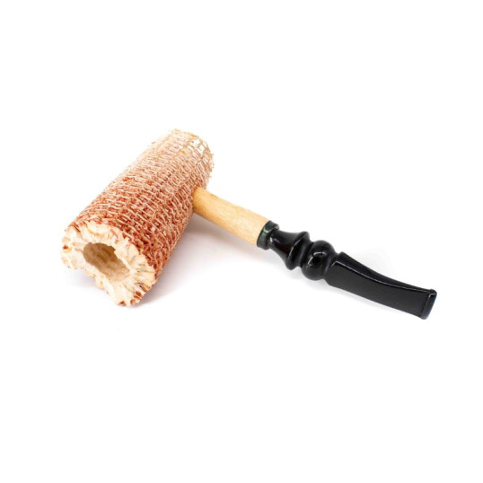 Missouri Meerschaum Freehand Natural Red, kukorica pipa, filter nélkül