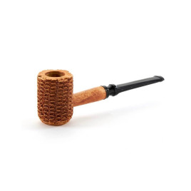 Missouri Meerschaum Corn Cob Let Freedom Ring Pipe, kukorica pipa egyenes szárral és 6mm-es filterrel