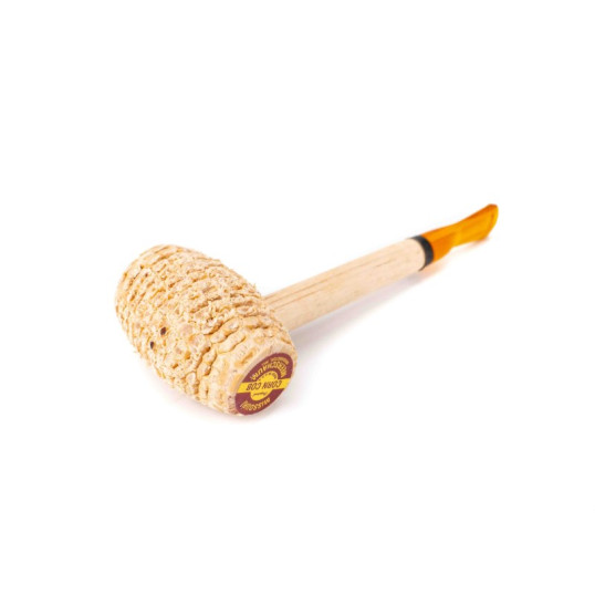 Missouri Meerschaum Corn Cob Eaton kukorica pipa egynes szárral filter nélkül 