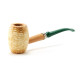 Missouri Meerschaum 621 Boone Corn Cob kukorica pipa, filteres, hajlított szárral