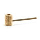 Missouri Meerschaum Corn Cob Chesapeake 921 kukorica pipa egyenes bambusz szárral