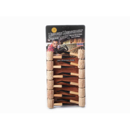 Missouri Meerschaum Corn Cob Pride kukorica pipa egyenes szárral és 6mm filterrel - natúr