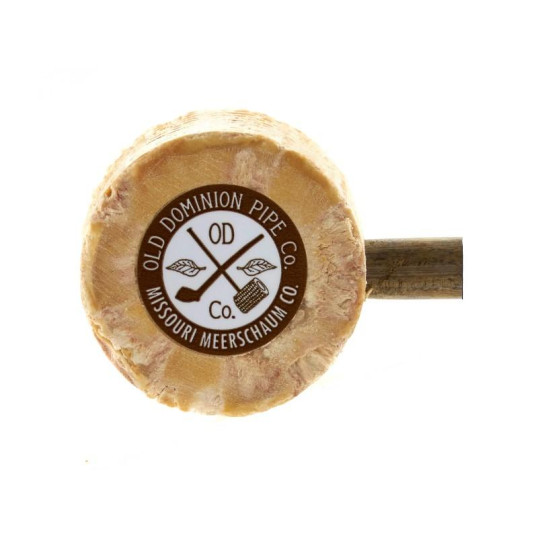 Missouri Meerschaum 922 Virginia Planter Corn Cob kukorica pipa, filter nélküli, egyenes szárral