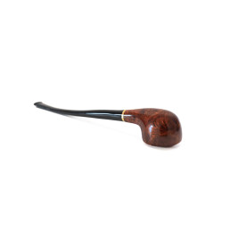 Padonio Churchwarden – olvasó pipa 9mm filteres, középbarna színű, enyhén hajlított szárral, tomato forma