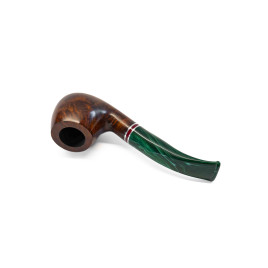 Padonio bruyer pipa 9mm filterrel, hajlított szárral, Bent forma