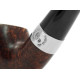 Peterson Aran 03 barna polírozott bent apple pipa – 9 mm filteres, fishtail szopókával