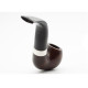 Peterson Aran XL02 barna polírozott bent apple pipa – 9 mm filteres, fishtail szopókával