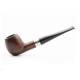 Peterson Aran 87 barna polírozott apple pipa – 9 mm filteres, fishtail szopókával