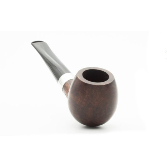 Peterson Aran 87 barna polírozott apple pipa – 9 mm filteres, fishtail szopókával
