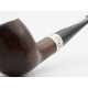 Peterson Aran 87 barna polírozott apple pipa – 9 mm filteres, fishtail szopókával