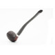Peterson Tavern Rustic Belge enyhén hajlított filter nélküli churchwarden pipa