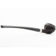 Peterson Tavern Rustic Rhodesian enyhén hajlított szárú filter nélküli churchwarden pipa