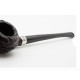 Peterson Tavern Rustic Rhodesian enyhén hajlított szárú filter nélküli churchwarden pipa