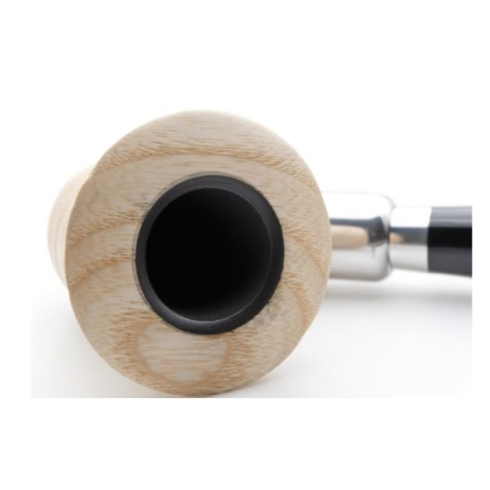 Rattray’s Carnyx G Natural kőrisfa pipa – 9 mm filterrel, grafit betéttel, két szopókával