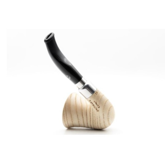Rattray’s Carnyx G Natural kőrisfa pipa – 9 mm filterrel, grafit betéttel, két szopókával