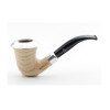 Rattray’s Nimbus G Natural Calabash formájú briar pipa 9mm-es filter, hajlított szár, széles ezüst színű gyűrű