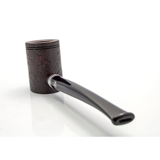 Rattray's Ahoy Sandblast Poker pipa – vörösesbarna, homokfúvott bruyer, 9 mm