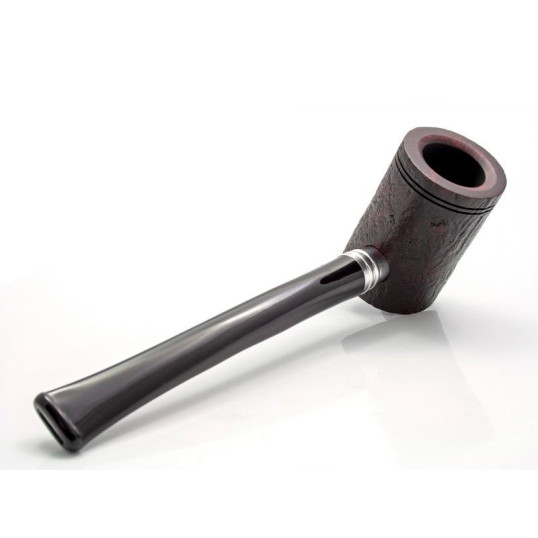 Rattray's Ahoy Sandblast Poker pipa – vörösesbarna, homokfúvott bruyer, 9 mm