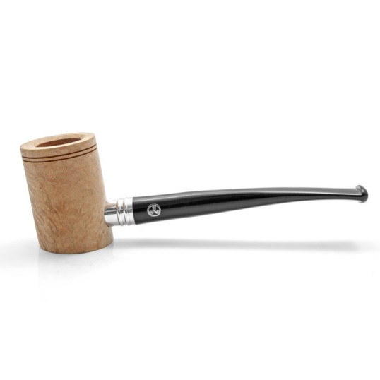 Rattray s Ahoy Natural, világos barna színű, Poker típusú bruyer gyökér pipa - Limitált kiadás