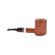Savinelli Bacco Smooth Natural 311 hanga gyökér pipa 9mm filterrel - Sötétbordó csutorával és enyhén hajlított szárral