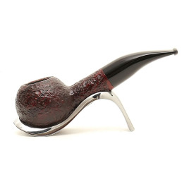 Savinelli One Rustic 321 pipa szett 9 mm-es hajlított szárú briar gyökér pipával