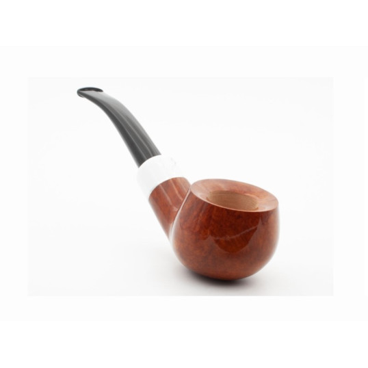 White Elephant Kenya Terracotta 15 hanga gyökérből készült barna színű pipa - Prince típusú