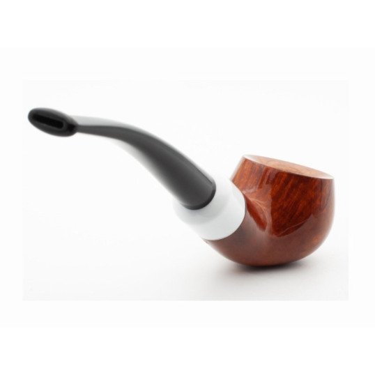 White Elephant Kenya Terracotta 15 hanga gyökérből készült barna színű pipa - Prince típusú