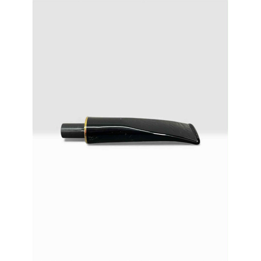 Padonio pipacsutora, akril, egyenes, fekete színű, arany színű gyűrűvel - 102