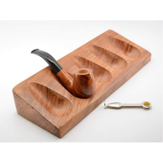 Pipatartó 5 pipa részére - téglalap