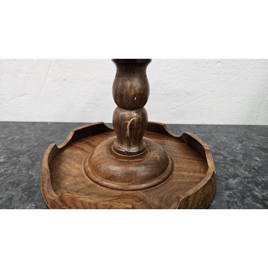 Pipatartó 6 pipa részére - kerek szárkefe tartóval - OUTLET-1