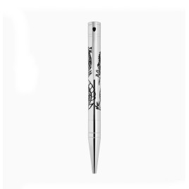 S.T. Dupont D-Initial Dragon Chrome golyóstoll