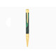 S.T. Dupont Initial Géode Green golyóstoll – zöld lakkozott, aranyozott kivitel - S.T. Dupont D-Initial
