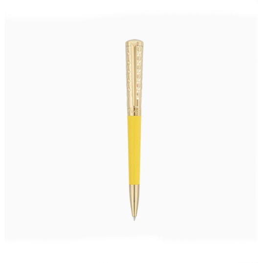 S.T. Dupont Liberté Ballpoint lakkozott vanília színű toll - Arany bevonatú