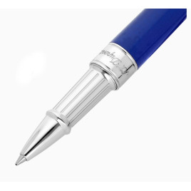 S.T. Dupont Line D Eternity Medium Blue Roller Toll - Palládiumdíszítésű, mélykék lakkfelület