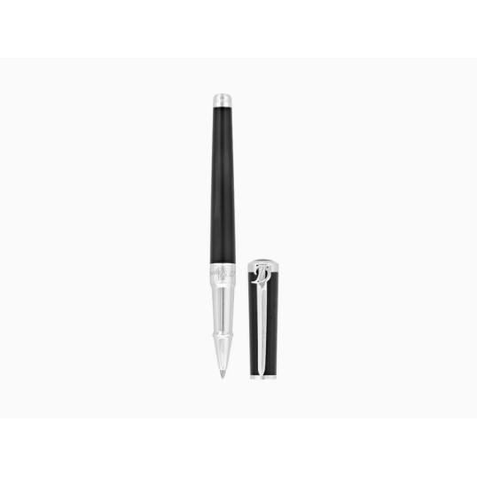 S.T. Dupont Sword Black Medium, lakkozott fekete színű Rollerball toll  - palládium