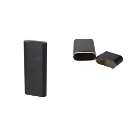 Angelo rozsdamentes acél szivartok – 3 szálas, matt fekete