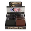 Cigaretta tárca - 20 cigaretta részére-fekete és barna viszonteladók részére