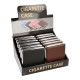 Cigaretta tárca - 20 cigaretta részére-fekete és barna viszonteladók részére
