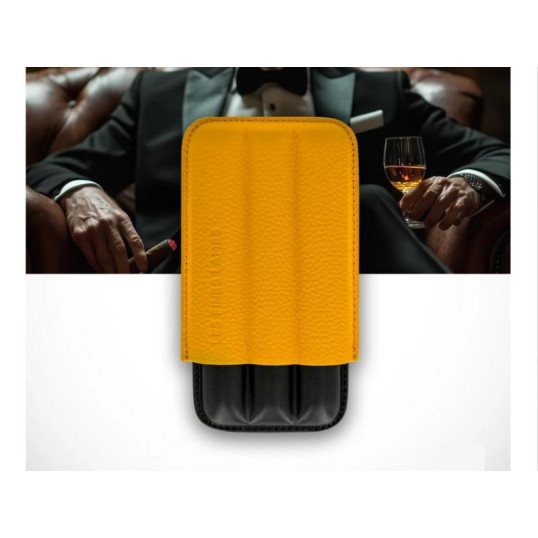 Les Fines Lames Yellow szivartok 3 szivar részére - Sárga és fekete színű