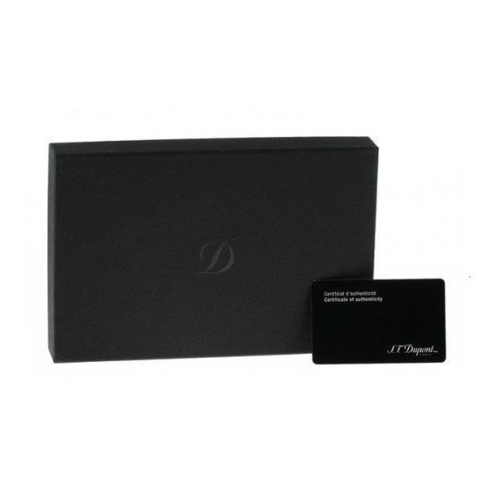 S.T. Dupont minőségi dohánybarna színű, bőrből készült szivartok 5 szivar részére