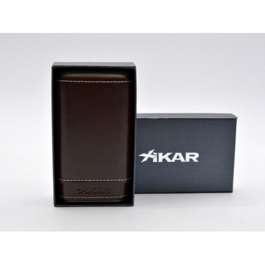 Xikar Envoy szivartok Spanyol cédrusfa béléssel 3 szivar - konyak barna 