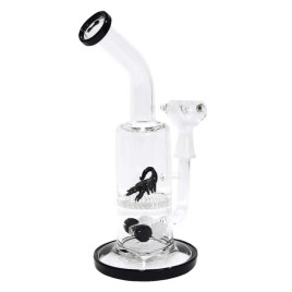 Super Heroes üveg bong - beépített diffúzortárcsa - skorpió