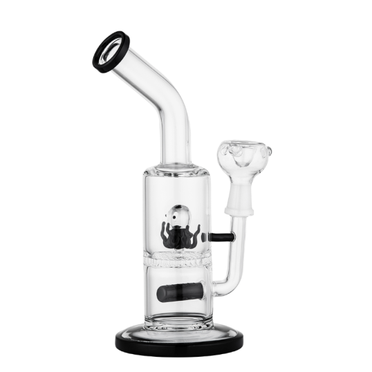 Super Heroes üveg bong - beépített diffúzortárcsa - tintahal