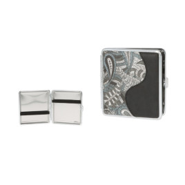 Angelo cigaretta tárca műbőr és textil borítással 20 szál cigarettának