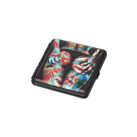 Cigaretta tárca 20 cigaretta részére - Kék mintás női popsival