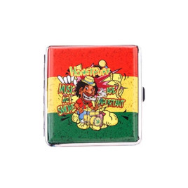 Raszta mintájú cigaretta tárca 20 cigaretta részére - 1