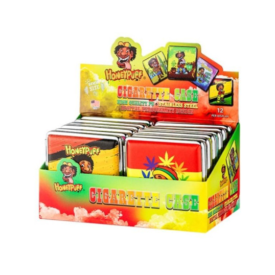 Raszta mintájú cigaretta tárca 20 cigaretta részére - Egész tálcás kivitel