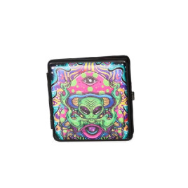 Színes cigaretta tárca 20 cigaretta részére - Gomba kalapos ufó