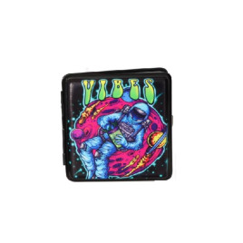 Színes cigaretta tárca 20 cigaretta részére - Vibes felirattal